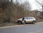 Катастрофирал автомобил на кръстовището Драгичево, Рударци, Мърчаево